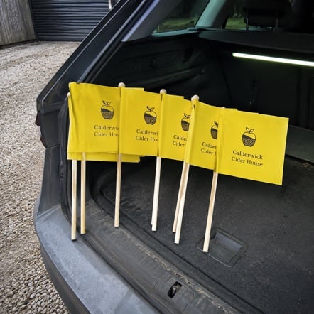 Custom mini flags for small business