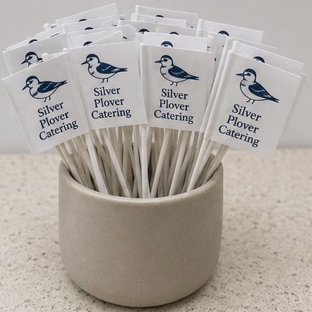 Customized mini flags for forecourts, fetes and festivals